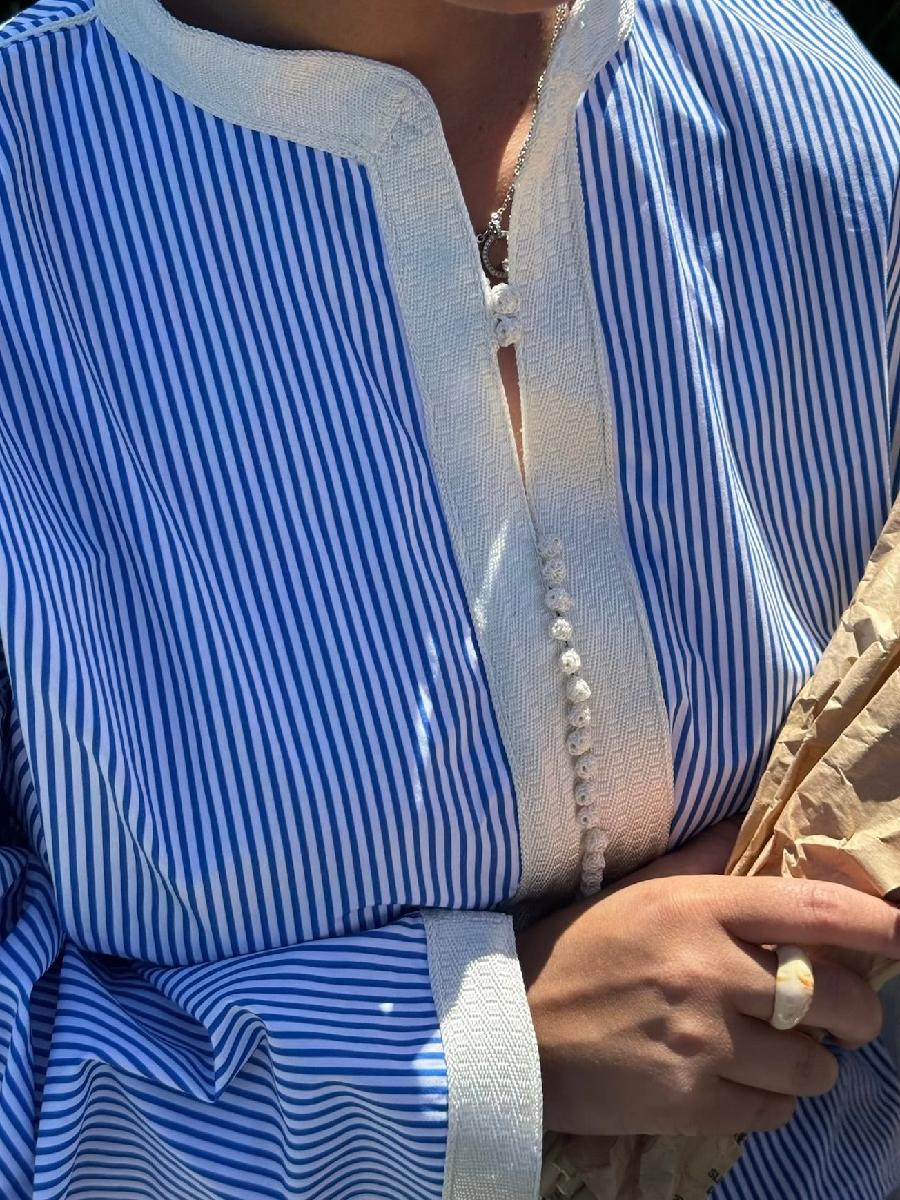 Blouse à rayures