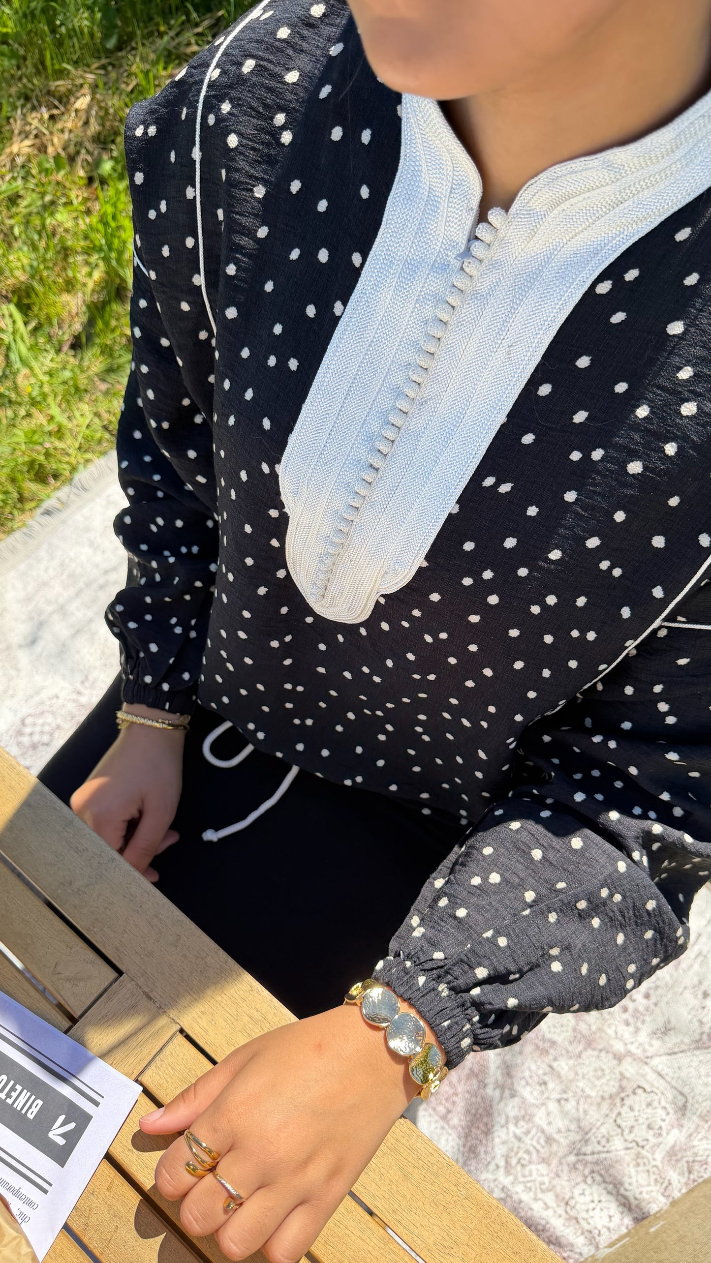 Hoodie petit pois