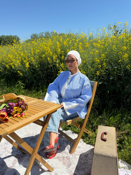 Blouse à rayures