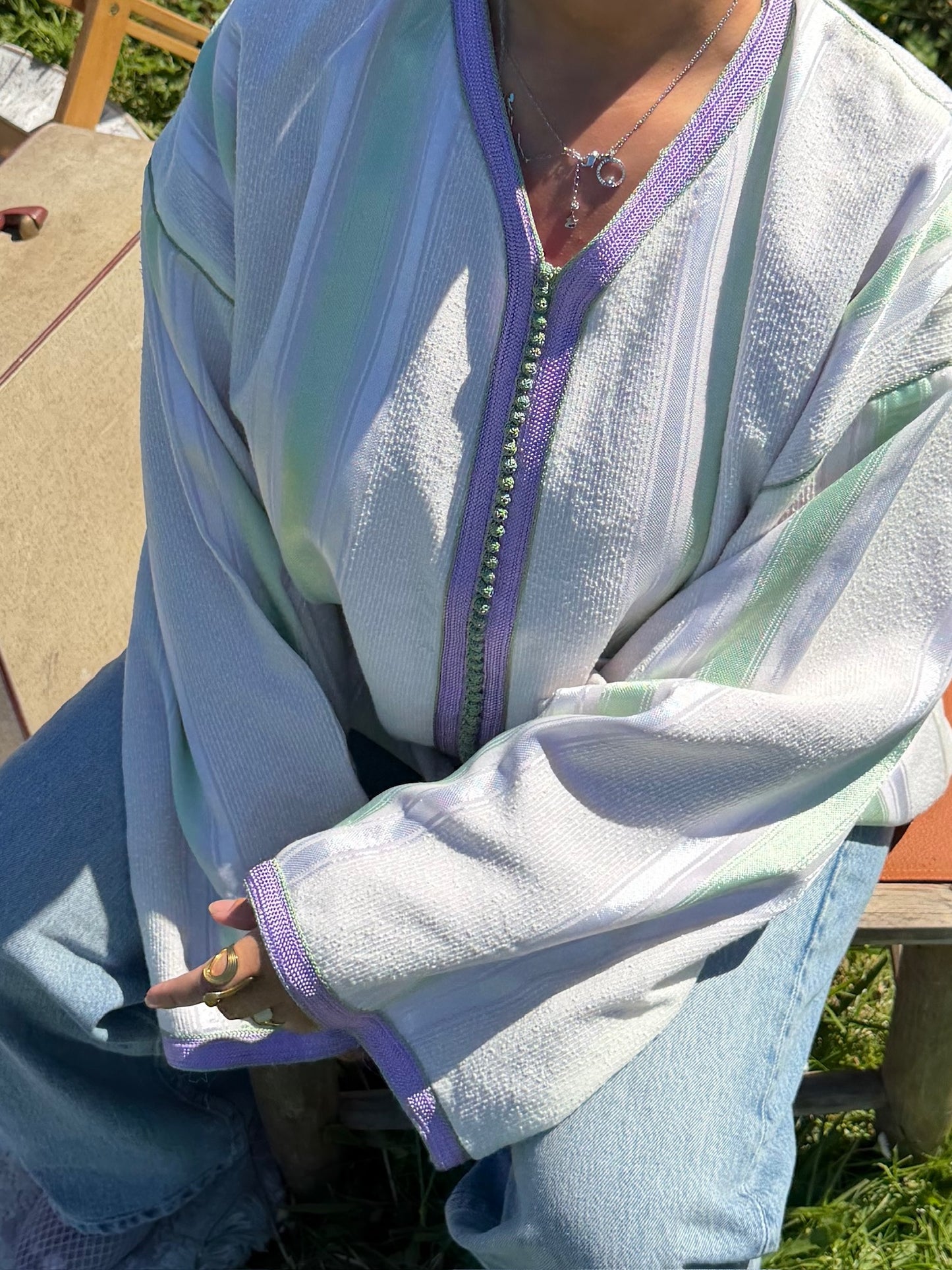 Blouse johara violette